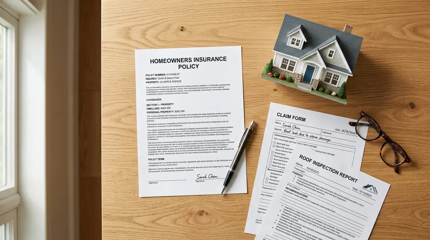 Does homeowners insurance cover roof replacement in Connecticut